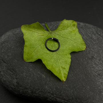 Black Nose Ring (small)